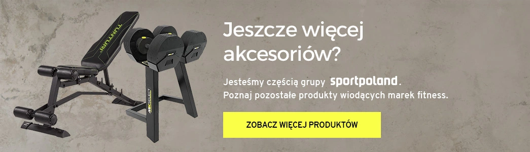 Stwórz własną domową siłownię. Dokup akcesoria na sportpoland!