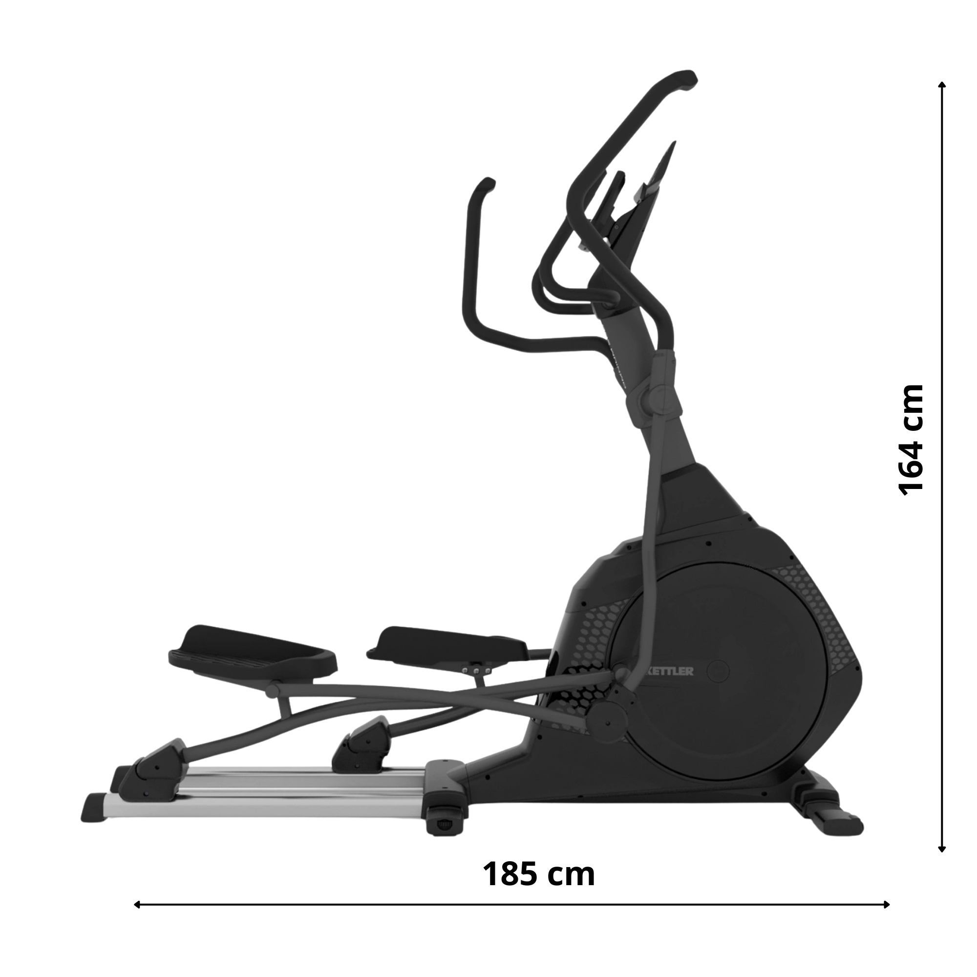 Kettler 08971 Zdjęcie produktu 1 - bieznia rozlozona wymiary