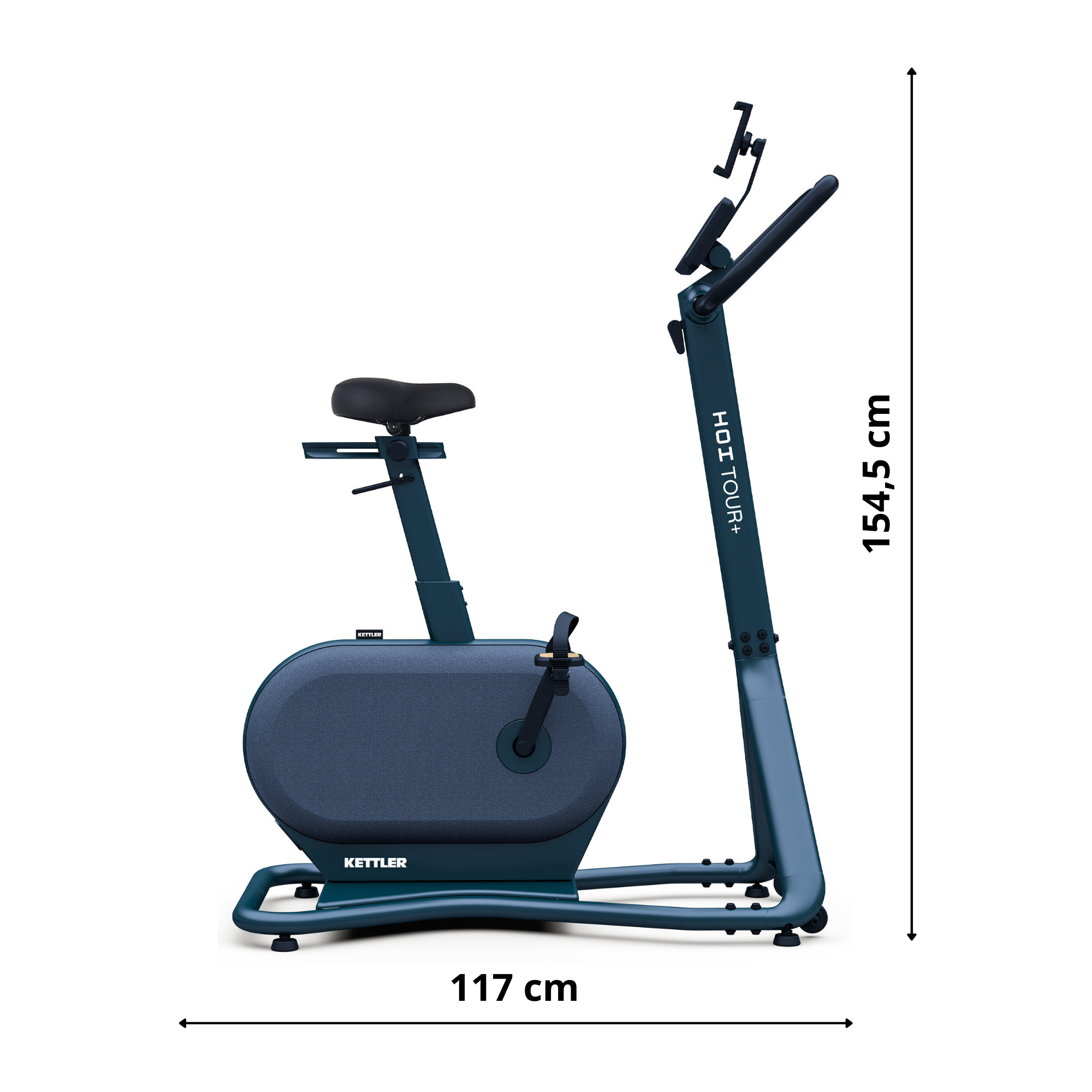 Kettler 08971 Zdjęcie produktu 1 - bieznia rozlozona wymiary