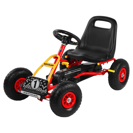 GOKART KETTLER KETTCAR RETRO CZERWONY