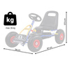 GOKART KETTLER KETTCAR RETRO NIEBIESKI
