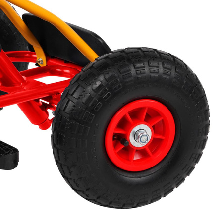 GOKART KETTLER KETTCAR RETRO CZERWONY